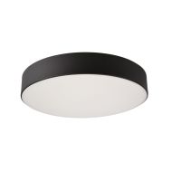 Šviestuvas v/t LED 43W 3000K/4000K 3100lm/3200lm D-400mm H-90mm dimeriuojamas juodas šviečia aukštyn/žemyn MENKAR - DEKO LIGHT