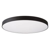 Šviestuvas v/t LED 95W 3000K/4000K 7600lm/7800lm D-800mm H-90mm dimeriuojamas juodas šviečia aukštyn/žemyn MENKAR - DEKO LIGHT
