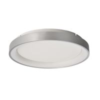 Šviestuvas v/t LED 30W 3000K/4000K 2100lm/2200lm D-380mm H-60mm dimeriuojamas sidabrinės spalvos MEROPE - DEKO LIGHT