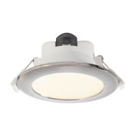 Šviestuvas į/l LED 9W 3000K/4000K/6000K 760lm D-113mm H-58mm dimeriuojamas baltos/sidabrinės spalvos ACRUX - DEKO LIGHT