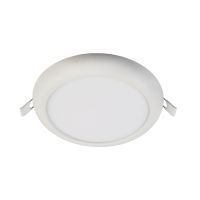 Šviestuvas į/l LED 14.5W IP44 3000K/4000K/5700K 1060lm D-180mm H-21mm baltos/sidabrinės/juodos spalvos ZAURAK - DEKO LIGHT