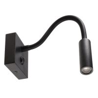 Šviestuvas v/t LED 2W 3000K 165lm 310xD-25mm H-80mm juodos spalvos BRA BRAHE I - DEKO LIGHT