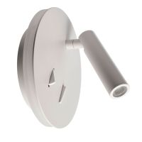 Šviestuvas v/t LED 2W/4.8W 3000K 490lm D-150mm H-110mm baltos spalvos BRA BRAHE IV - DEKO LIGHT