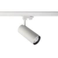 Prožektorius LED 20W 3000K 1705lm į 3F bėgelį D-80mm H-185mm baltos spalvos HORUS - DEKO LIGHT