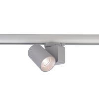 Prožektorius LED 13.5W 4000K 1180lm į 3F bėgelį D-60mm H-139mm dimeriuojamas sidabrinės spalvos NIHAL MINI - DEKO LIGHT