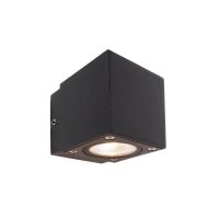 Šviestuvas v/t LED 4.5W IP54 3000K 220lm 90x68mm H-70mm tamsiai pilkos spalvos BRA CUBODO II SINGLE DG MINI - DEKO LIGHT
