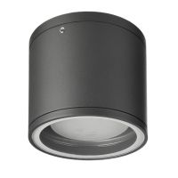 Šviestuvas v/t 1x9W GX53 IP54 D-108mm H-92mm antracito spalvos MOB ROUND I - DEKO LIGHT