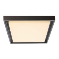 Šviestuvas v/t LED 27W IP54 3000K 2300lm 340x340mm H-50mm tamsiai pilkos spalvos ARNEB - DEKO LIGHT