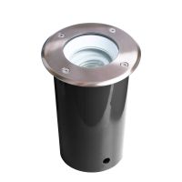 Šviestuvas į/ž 1x9W GU10 IP67 D-139mm H-156mm nerūdijančio plieno sidabrinės spalvos PAVO - DEKO LIGHT