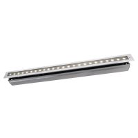 Šviestuvas į/ž LED 34W IP67 3000K 2300lm 1025x68mm H-80mm nerūdijančio plieno sidabrinės spalvos su laidu 0.5m LINE VI WW - DEKO LIGHT