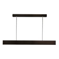 Šviestuvas pakabinamas LED 28W IP20 2700K 1755lm 1004x8mm H-80mm dimeriuojamas juodas su 3m pakabinimo laidu Apollon - DEKO LIGHT