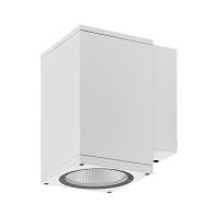 Šviestuvas v/t LED 12W IP65 3000/4000K 900/1000lm 100x100mm H-163mm baltos spalvos Shoreline Pro Square - DEKO LIGHT