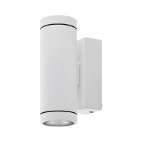 Šviestuvas v/t LED 7.5W IP65 3000/4000K 700/780lm D-68mm H-186mm baltos spalvos Shoreline Pro Round Up+Down - DEKO LIGHT