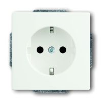 Lizdas p/t SCHUKO be rėmelio baltos matinės spalvos 16A 250V 20 EUC-884-500 Future Linear - ABB