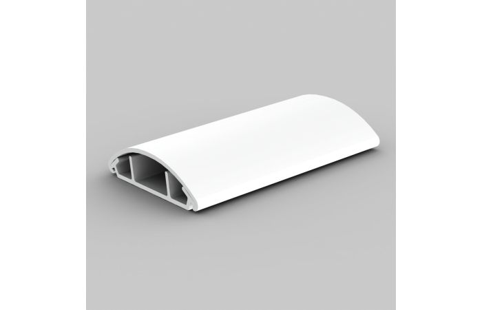 Kanalas grindinis 11x50mm klijuojamas antibakterinis baltos spalvos [2m] - KOPOS KOLIN