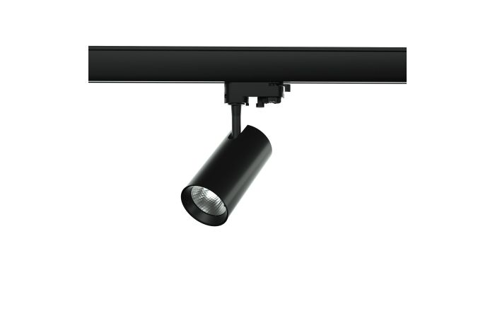 Prožektorius LED 7W 4000K 635lm į 3F bėgelį D-60mm H-125mm juodos spalvos HORUS - DEKO LIGHT