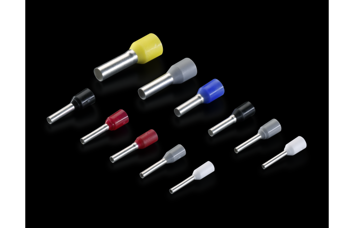 Antgalis gilzinis izoliuotas 1.5mm2 Cu juodas L-12mm presavimo mašinoms AS 4050.740 [pak. po 1000 vnt.] - RITTAL