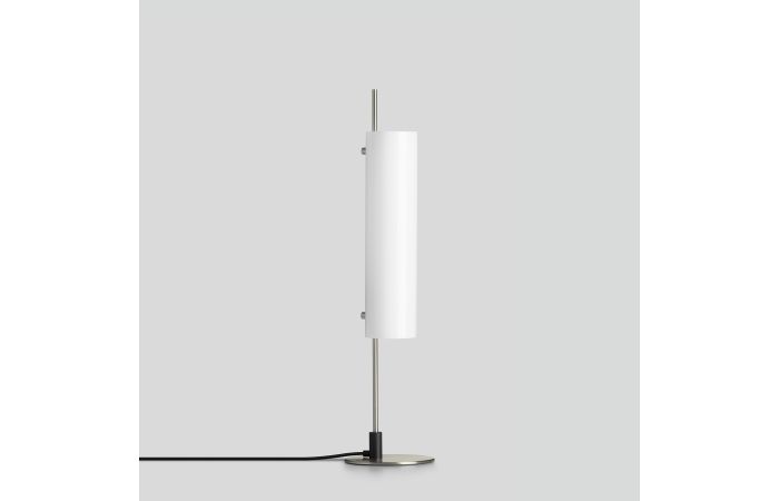 Šviestuvas stalinis 1xE27 IP20 D-175mm H-720mm su 2m kabeliu nerūdijančio plieno spalvos - BEGA