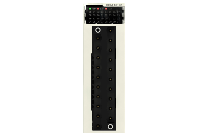 Diskretiniu iejimu/išejimu modulis.Išejimo itampa/t, BMXDDM16022, AUTOMATION CONTROLLERS, SYSTEM-ORIENTED PLCS, ADVANTYS STB & ETB & X80 - SCHNEIDER ELECTRIC (pavadinimas tikslinamas)
