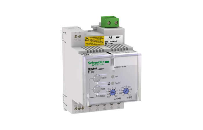 EARTHLEAKAGE RELAY RH99M WITH MANUAL RES, 56172, LV POWER CIRCUIT BREAKERS AND SWITCHES, PROTECTION RELAYS, VIGIREX - SCHNEIDER ELECTRIC (pavadinimas tikslinamas)
