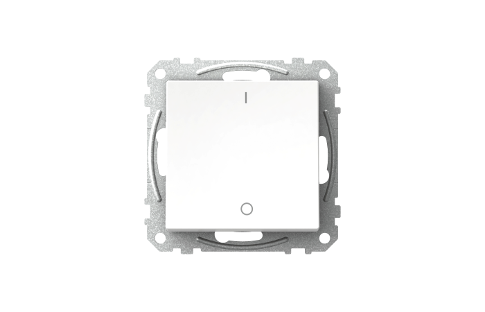 Exxact 2 pole switch ( white, WDE002506, WIRING DEVICES, EXXACT, ELECTROMECHANICAL INSERTS - SCHNEIDER ELECTRIC (pavadinimas tikslinamas)