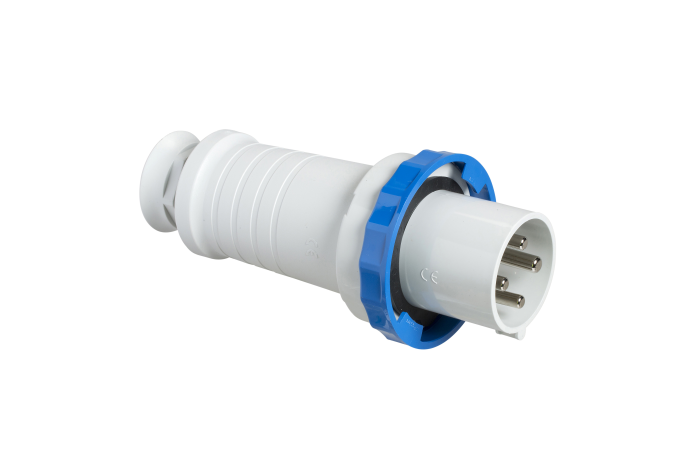 FICHE MOBILE DROITE 12 3PT 200-250V IP, 81391, INDUSTRIAL SOCKET OUTLETS, PRATIKA LV SOCKETS AND PLUGS, SOCKET LV MOB.16 AN - SCHNEIDER ELECTRIC (pavadinimas tikslinamas)