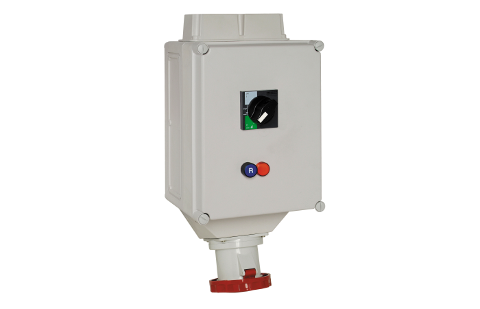 SOCKET W/INTERLOCK DISJ. 125A IP65 380-4, 82495, INDUSTRIAL SOCKET OUTLETS, PRATIKA LV SOCKETS AND PLUGS, LOCK IND SOCKETS - SCHNEIDER ELECTRIC (pavadinimas tikslinamas)