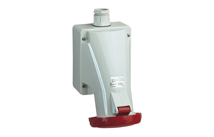 SOCKET WALL MOUNT 32A E IP67 380-440V, 81199, INDUSTRIAL SOCKET OUTLETS, PRATIKA LV SOCKETS AND PLUGS, SOCKET LV MOB.16 AN - SCHNEIDER ELECTRIC (pavadinimas tikslinamas)