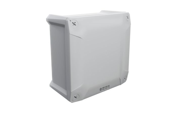 Dėžutė v/t [200x200x113] IP66 tuščia be halogenų UV atspari pilkos spalvos DIAMOND BOX - KOPOS KOLIN