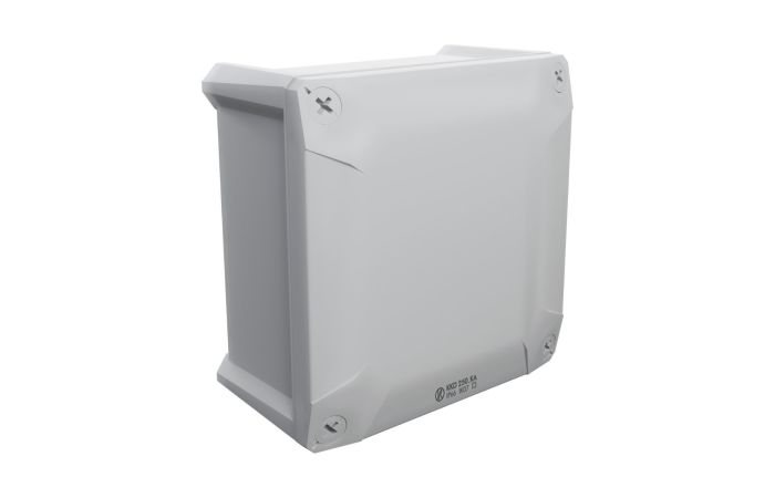 Dėžutė v/t [250x250x121] IP66 tuščia be halogenų UV atspari pilkos spalvos DIAMOND BOX - KOPOS KOLIN
