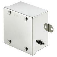 Dėžutė v/t 120x120x80mm nerūdijantis plienas IP66 KLIPPON STB 1 SS - WEIDMULLER