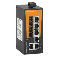 Šakotuvas Ethernet Switch 6x 10/100 RJ45/2xSC MM IP30 IE-SW-BL08-6TX-2SC - WEIDMULLER