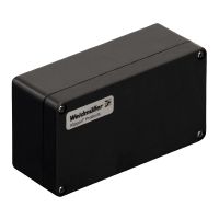 Dėžutė v/t 75x160x56mm polyesteris IP66 juoda KLIPPON POK 081606 EX - WEIDMULLER