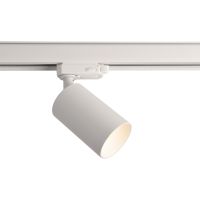 Prožektorius 1x7.5W GU10 į 3F bėgelį D-60mm H-134mm baltos spalvos CAN - DEKO LIGHT