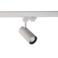 Prožektorius LED 7W 3000K 625lm į 3F bėgelį D-60mm H-125mm baltos spalvos HORUS - DEKO LIGHT