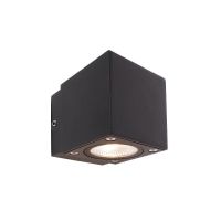 Šviestuvas v/t LED 4.5W IP54 3000K 220lm 90x68mm H-70mm tamsiai pilkos spalvos BRA CUBODO II SINGLE DG MINI - DEKO LIGHT