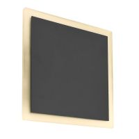 Šviestuvas v/t LED 16W IP65 3000K 1300lm 300x300mm H-47mm tamsiai pilkos spalvos BRA VOLANTIS - DEKO LIGHT