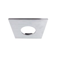 Dangtelis šviestuvui 83x83mm sidabrinės spalvos matinis - DEKO LIGHT