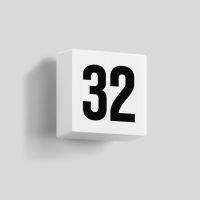 Šviestuvas v/t LED 10W IP44 3000K 676lm 210x210mm H-120mm grafito spalvos - BEGA