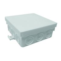 Dėžutė v/t [85x85x37] IP55 tuščia balta be halogenų PFRAD 8585 - PROTEC