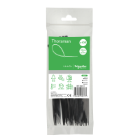 Dirželis 160x2.5 juodas Thorsman [100] - SCHNEIDER ELECTRIC