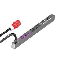 Blokas maitinimo PDU basic 6xC13 6xC19 su kabeliu 3m kištukas CEE 5P 16A DK 7979.132 - RITTAL