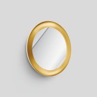 Šviestuvas v/t LED 30W IP44 3000K 759lm D-500mm H-90mm dimeriuojamas baltos/žalvario matinės spalvos DALI - BEGA