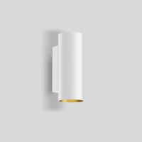 Šviestuvas v/t LED 28W IP20 3000K 1291lm 100x250mm H-130mm dimeriuojamas baltos/žalvario matinės spalvos šviečia aukštyn/žemyn DALI - BEGA