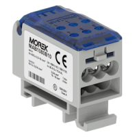 Gnybtas atsišakojimo 80A 2x16, 6x6mm2 mėlynas OJL80A - MOREK