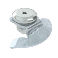 Fiksatorius dangčiui karštai cinkuotas DRL H S FT - OBO BETTERMANN