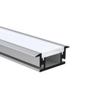 Profilis LED juostai aliumininis 27.3x11 L-3m sidabrinės spalvos F2711 SILVER 3m - NORTHCLIFFE