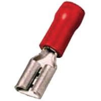 Antgalis izoliuotas 0.5-1mm2 raudonas (plokštieji lizdai 2.8x0.8) ICIQ128FH [100] - INTERCABLE