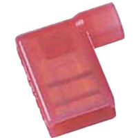 Antgalis izoliuotas kampinis 0.5-1mm2 raudonas (plokštieji lizdai 6.3x0.8) ICIQ168WFHVI [100] - INTERCABLE