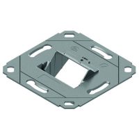 Laikiklis p/t dvigubas 2xRJ45 lizdams cinkuotas PNKM - PROTEC